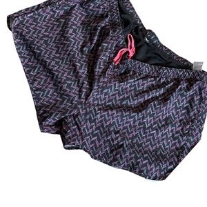 Old Navy Black and Pink Athletic Shorts